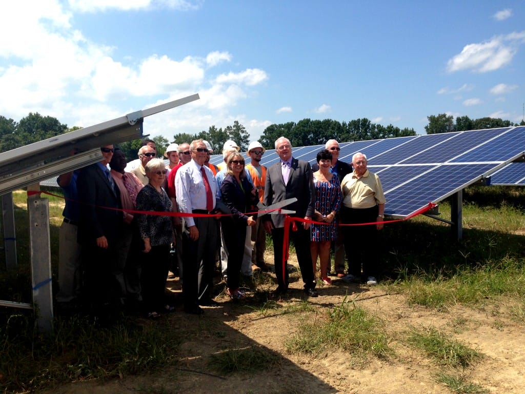 Resource Box Header Erwin Welcomes Completed Solar Farm