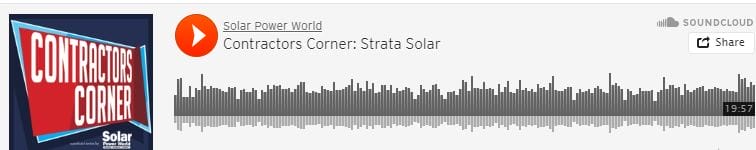 Resource Box Header PODCAST: Solar Power World Talks to Strata