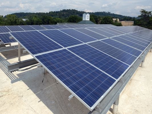 Resource Box Header UNCA Building Goes Solar